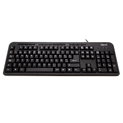 Iggual Teclado Multimedia Ck Basic 120t Negro